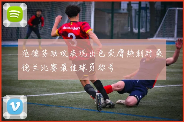 范德芬助攻表现出色荣膺热刺对桑德兰比赛最佳球员称号